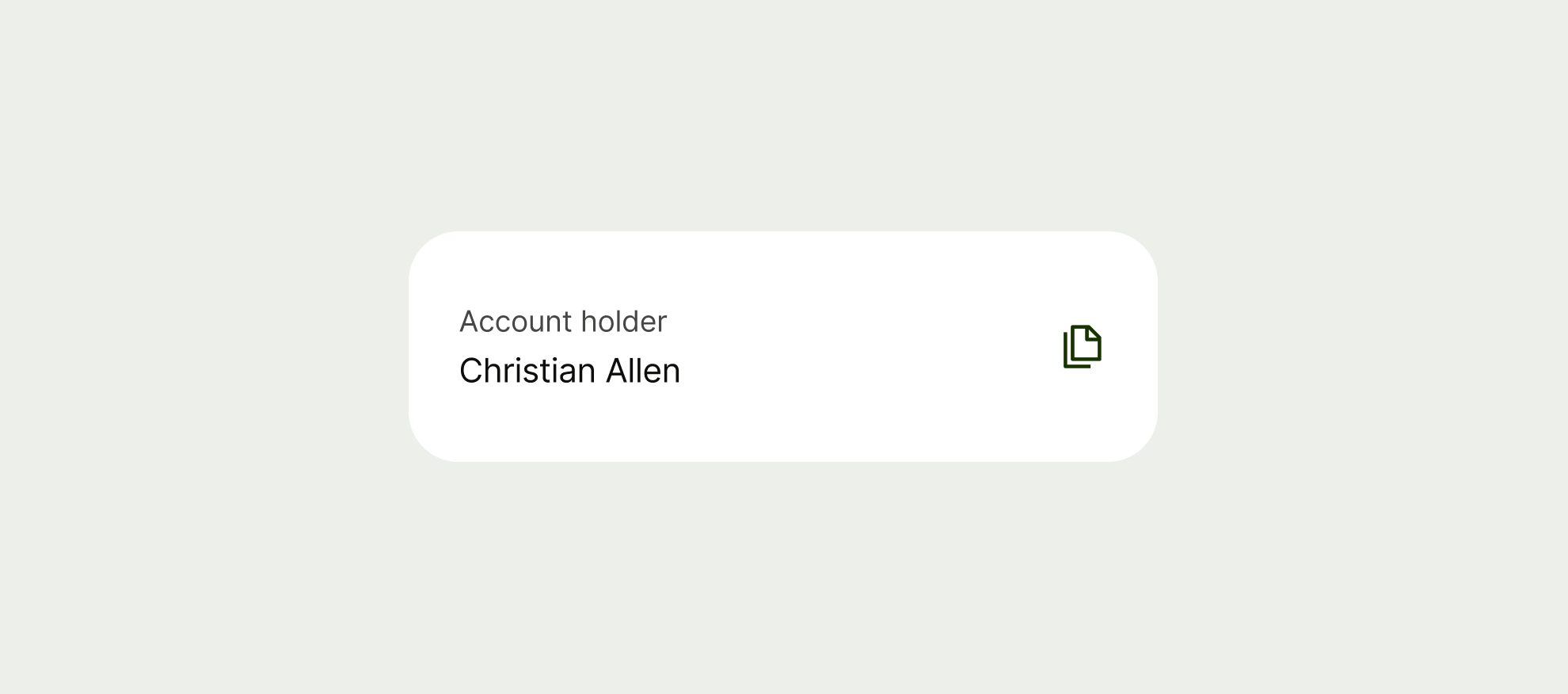 Minimal icon button on list item