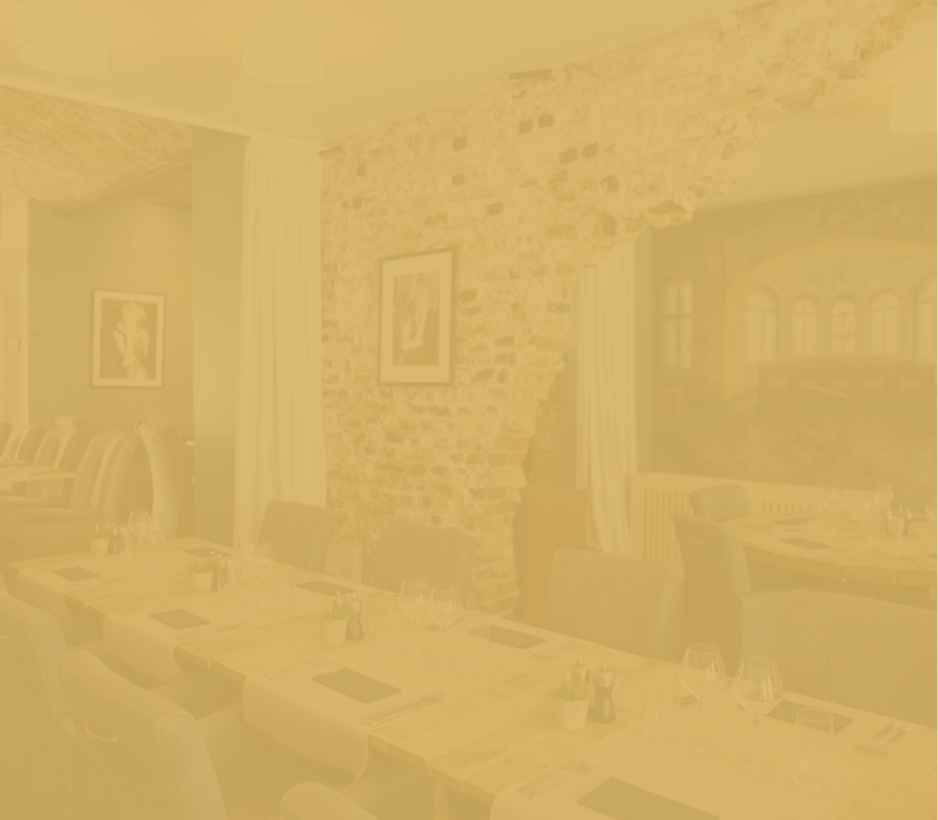 Restaurant interior sketch