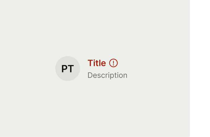 Error on leading cell type