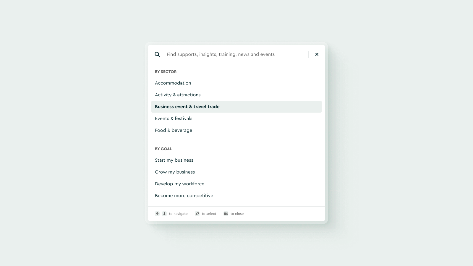 Global search
