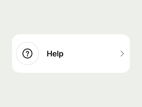 List Item Navigation example