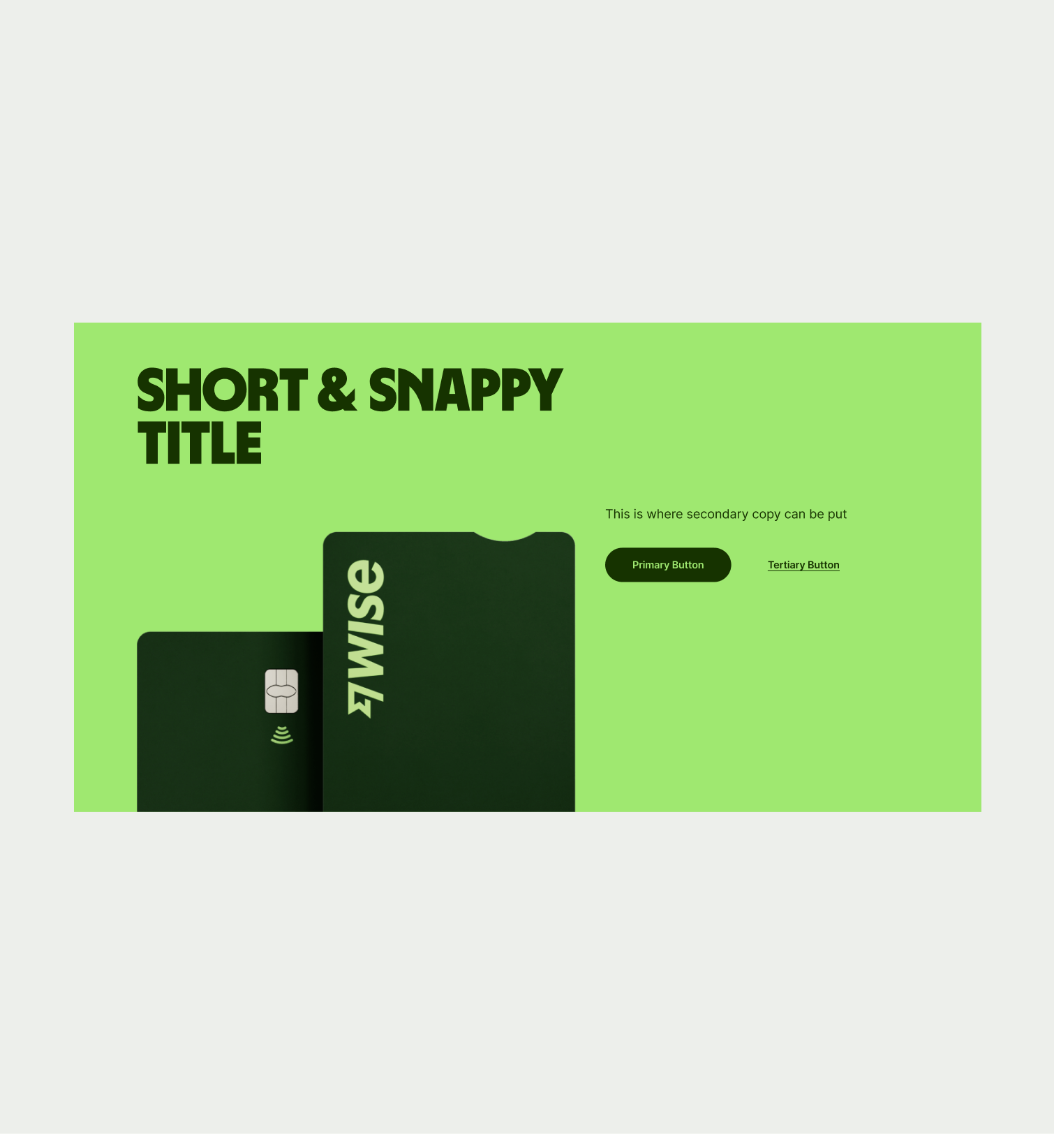 Highlight Product pattern with correct UX