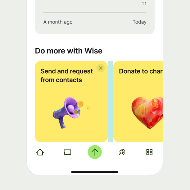 Spacing between other cards
