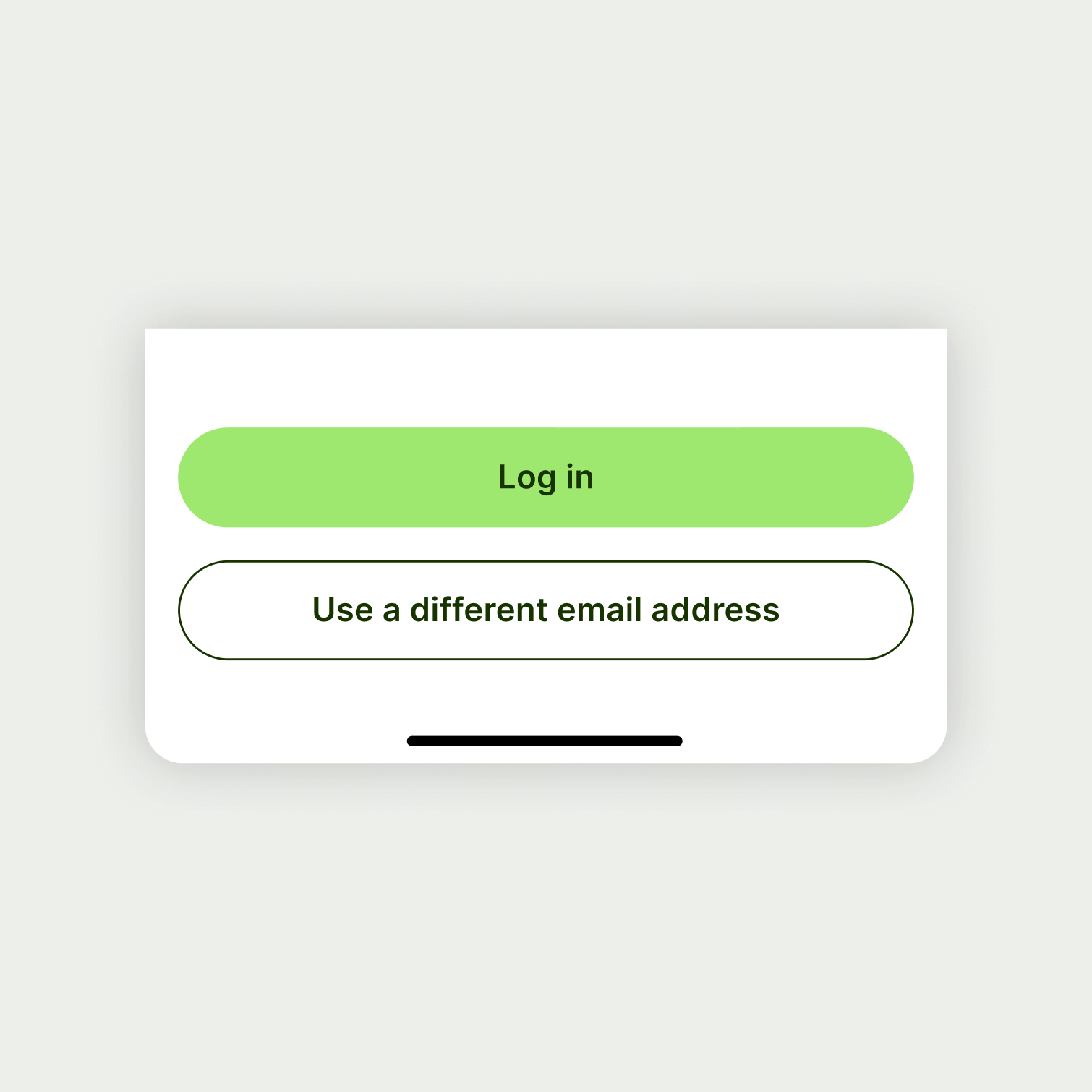 Mobile footer.