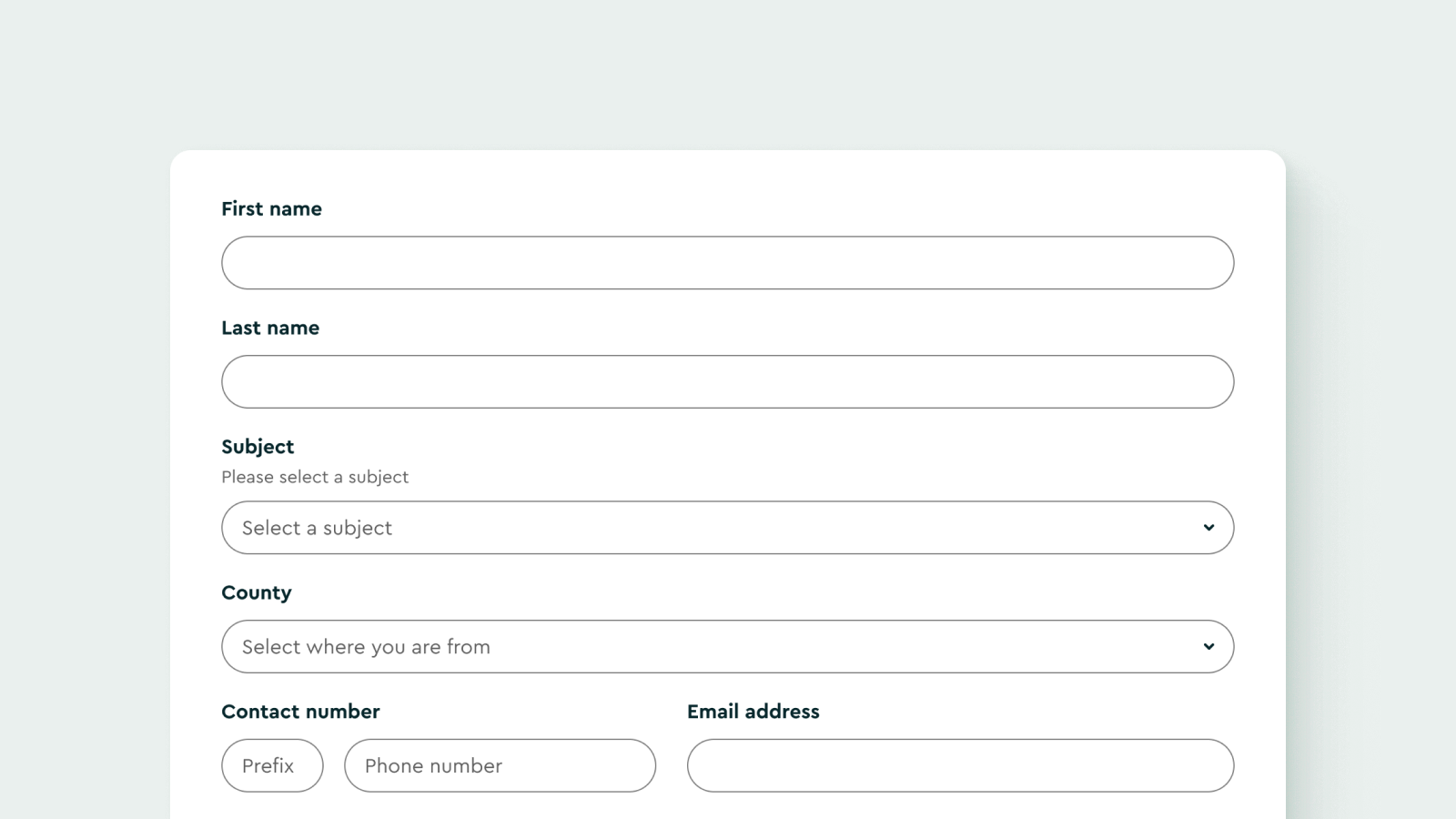 Form Contact
