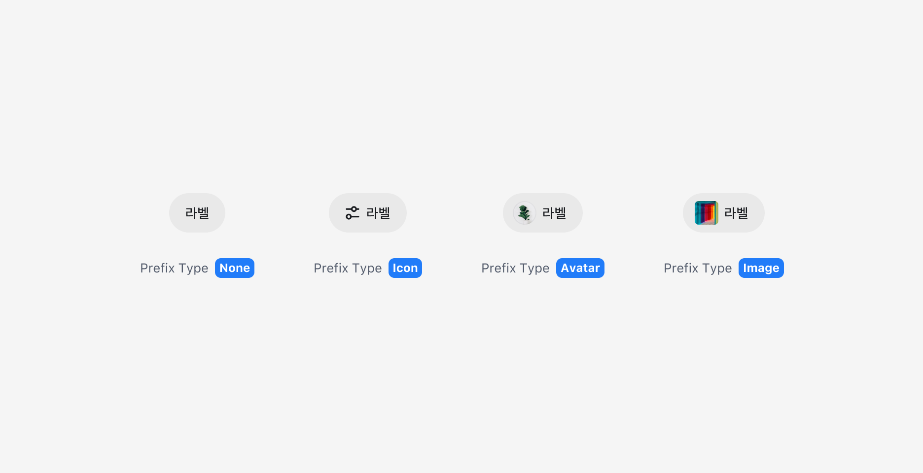 Chip의 Prefix Property - Icon, Avatar, Image