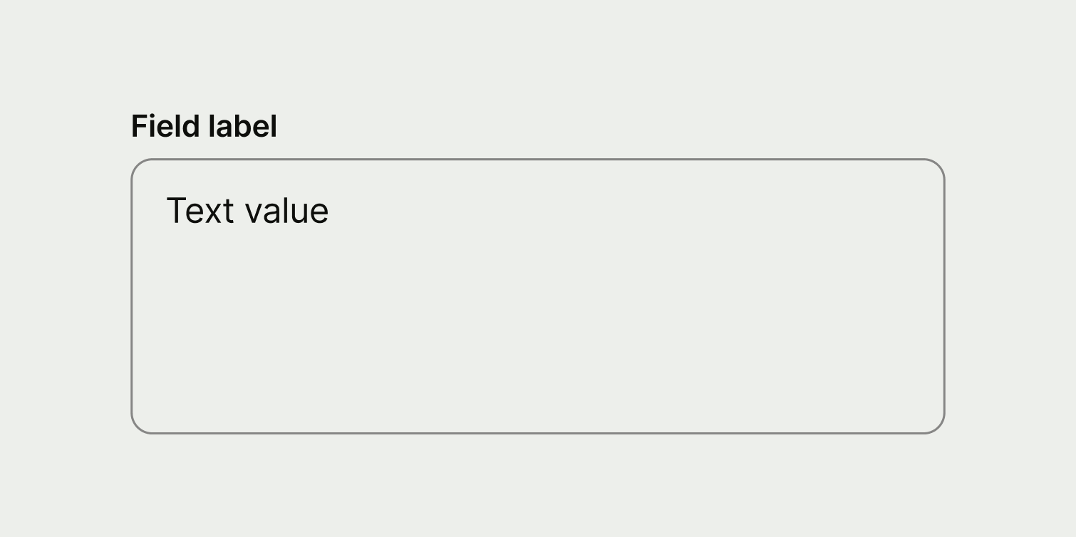 A text area with a short and succinct description.
