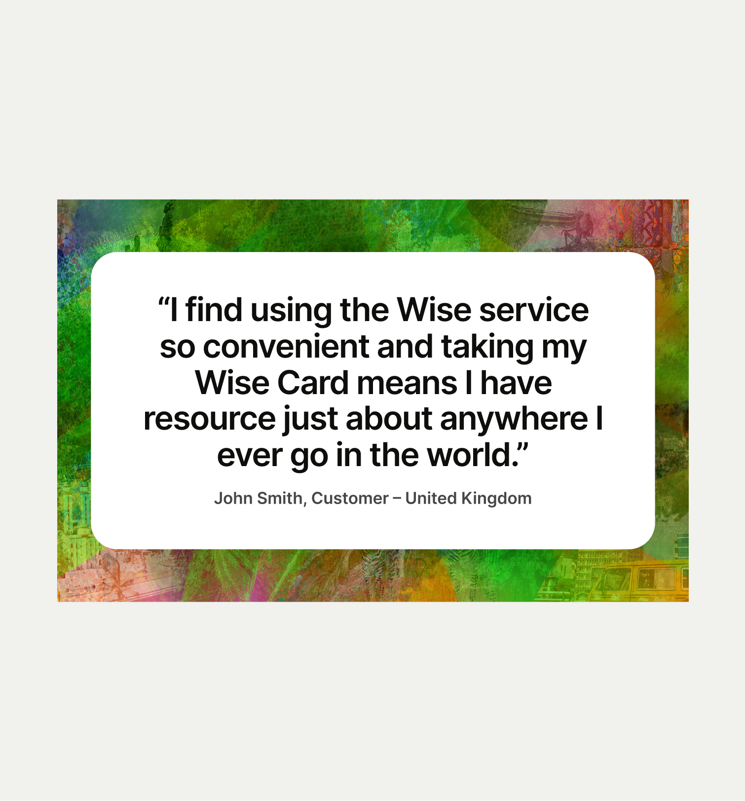 Quote Highlight pattern on tablet