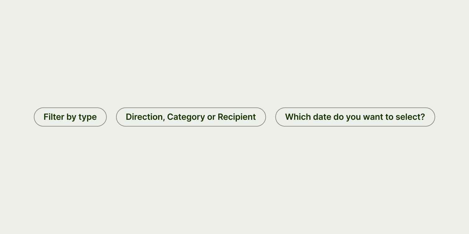 Chips with inconsistent text.