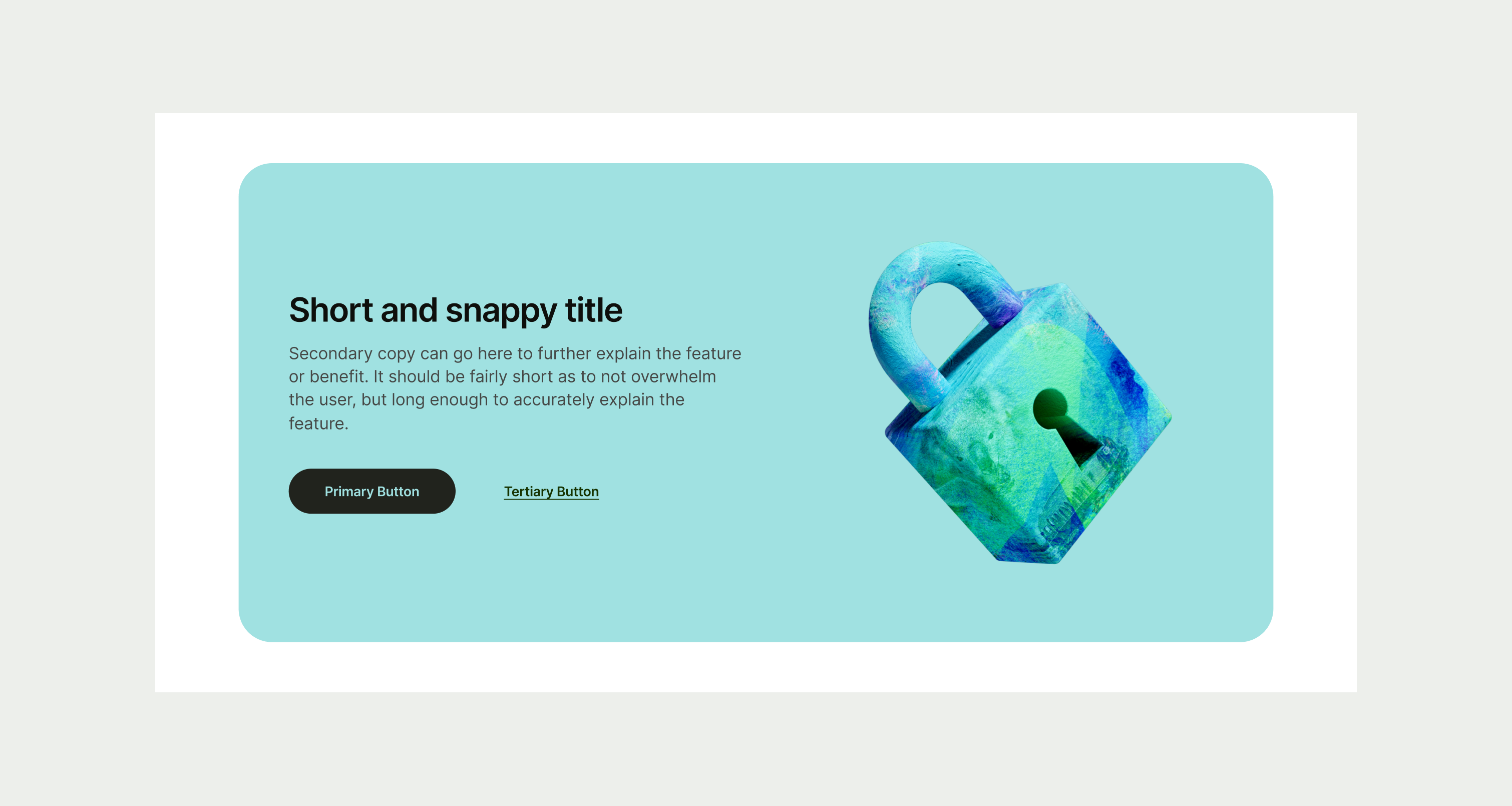 Callout Small pattern on desktop
