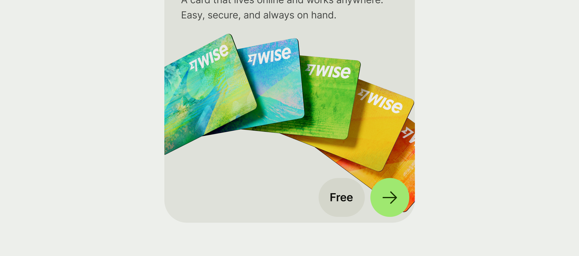 Primary icon button on promo card