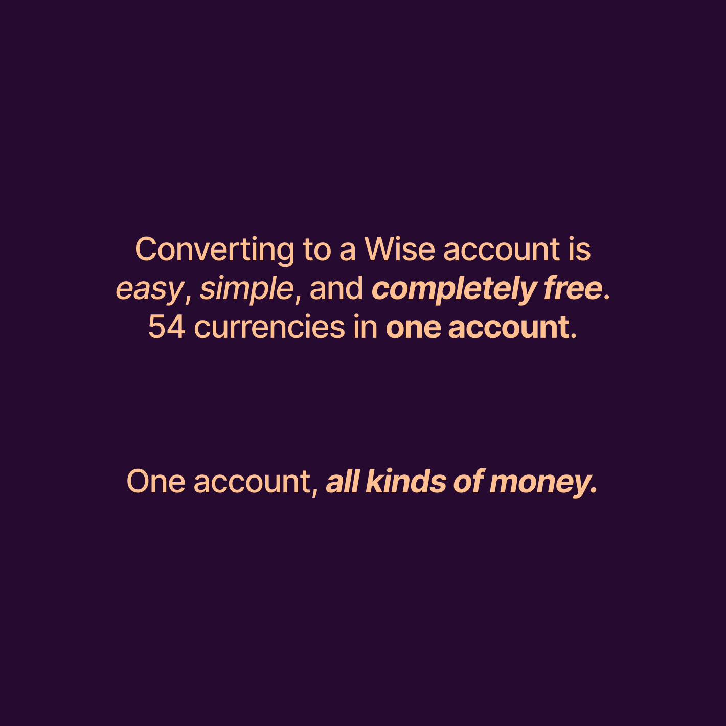 Two paragraphs of text, each with bold text and italicized text.