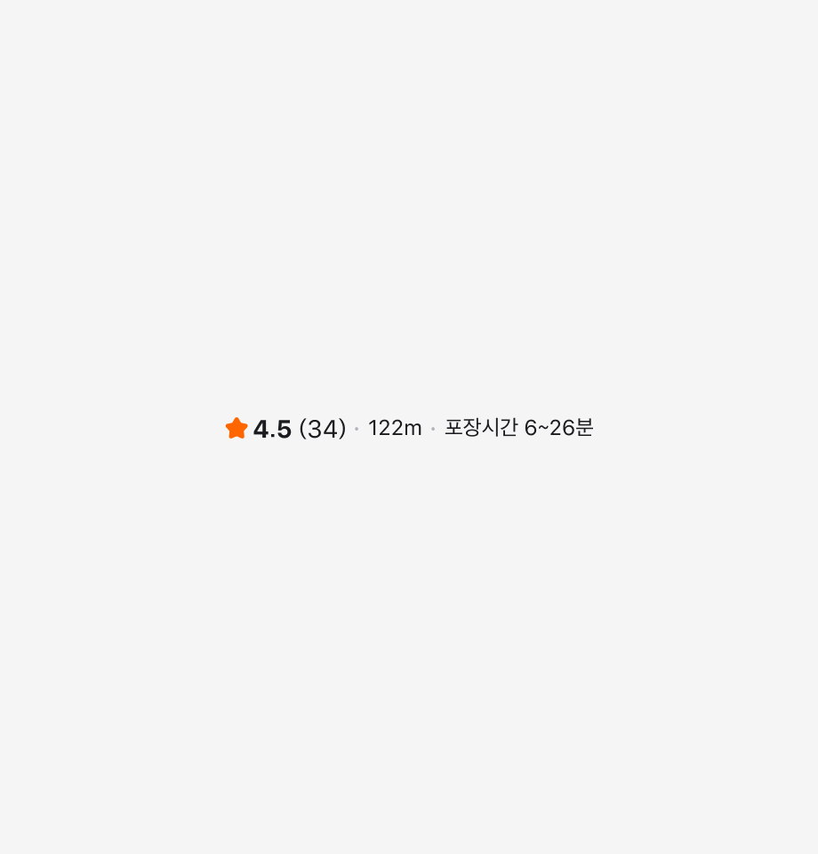 Tag Item 조합 Don't 예시 - 서로 다른 사이즈 사용