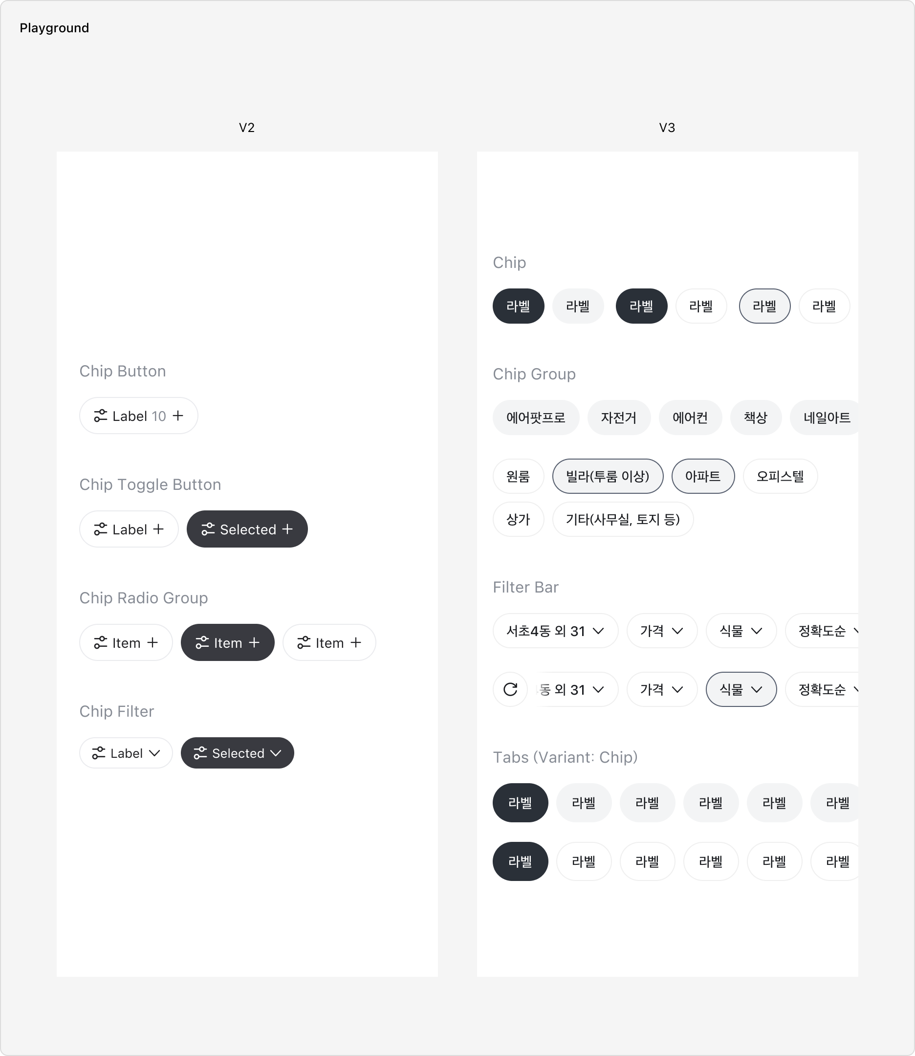 Chip V2와 V3 비교