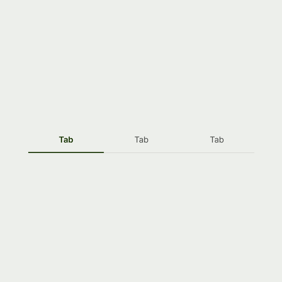 Tabs with related content
