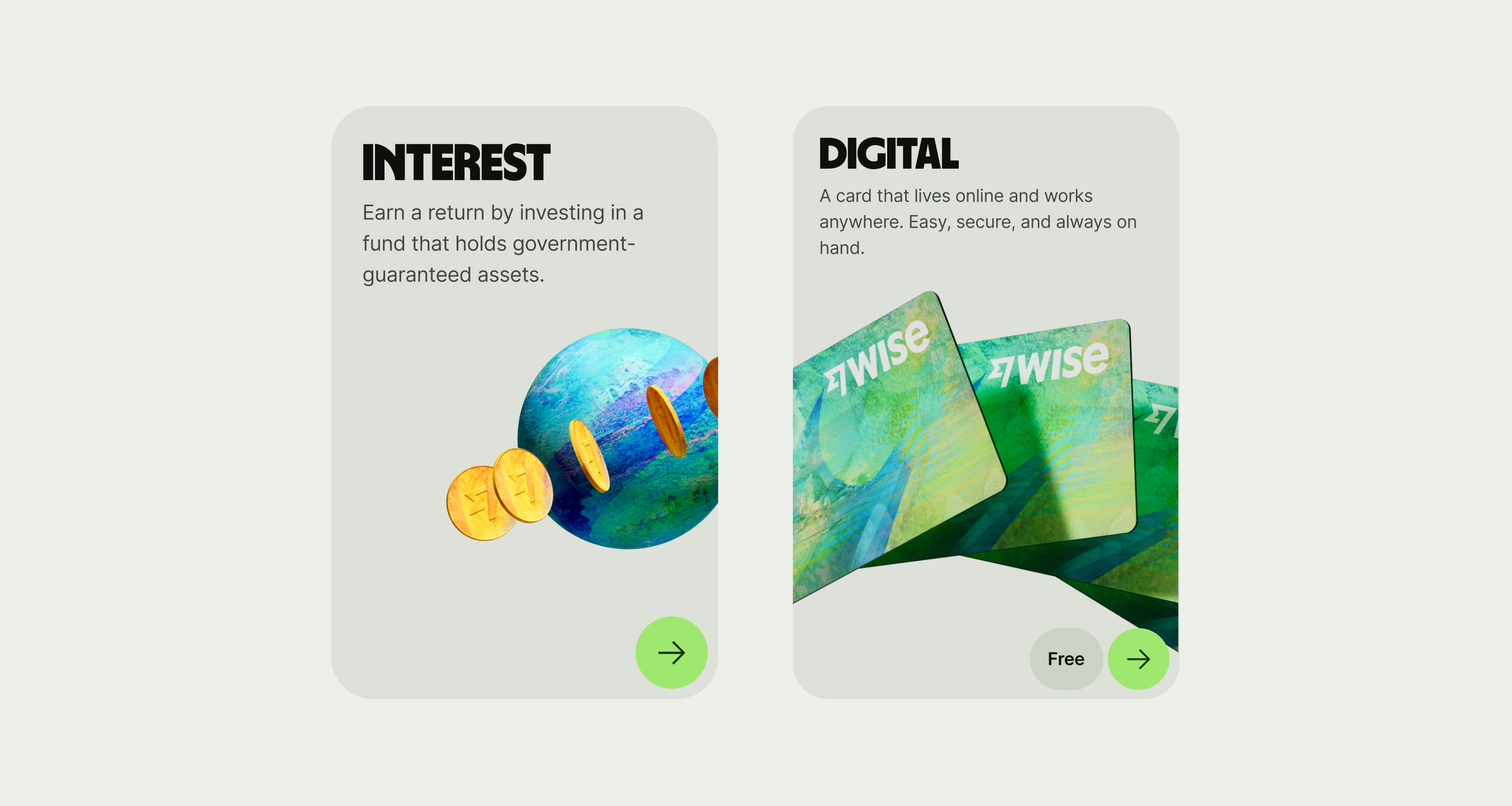 Promo card