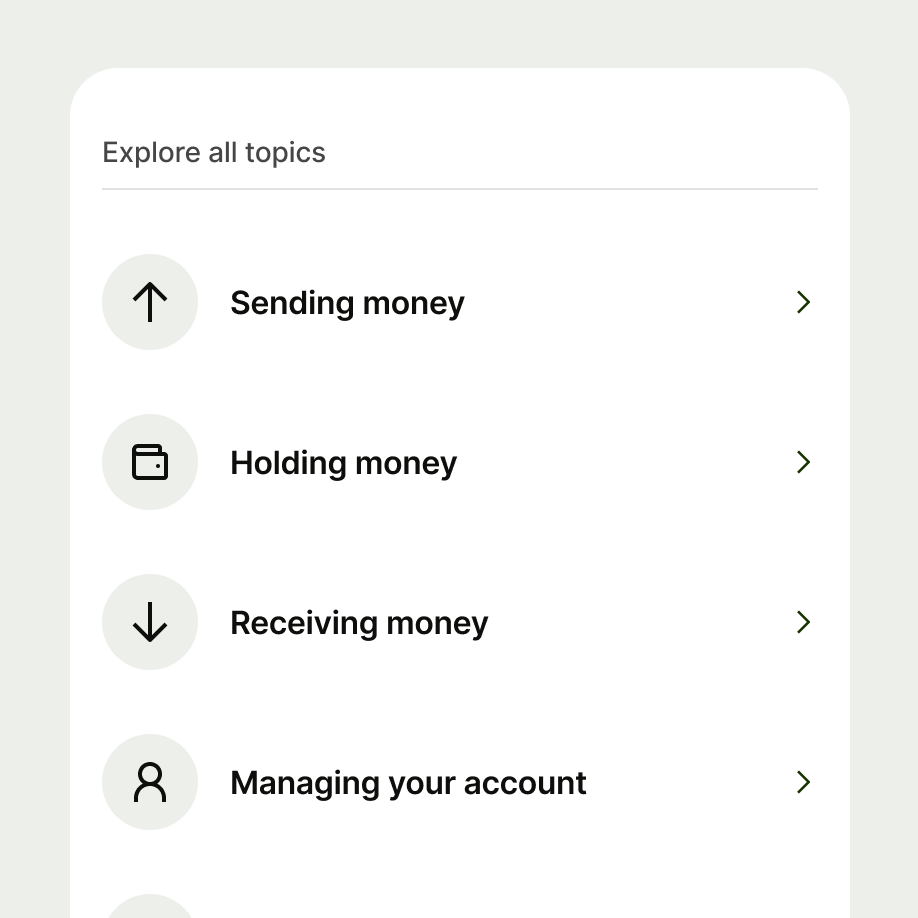 Group header on list