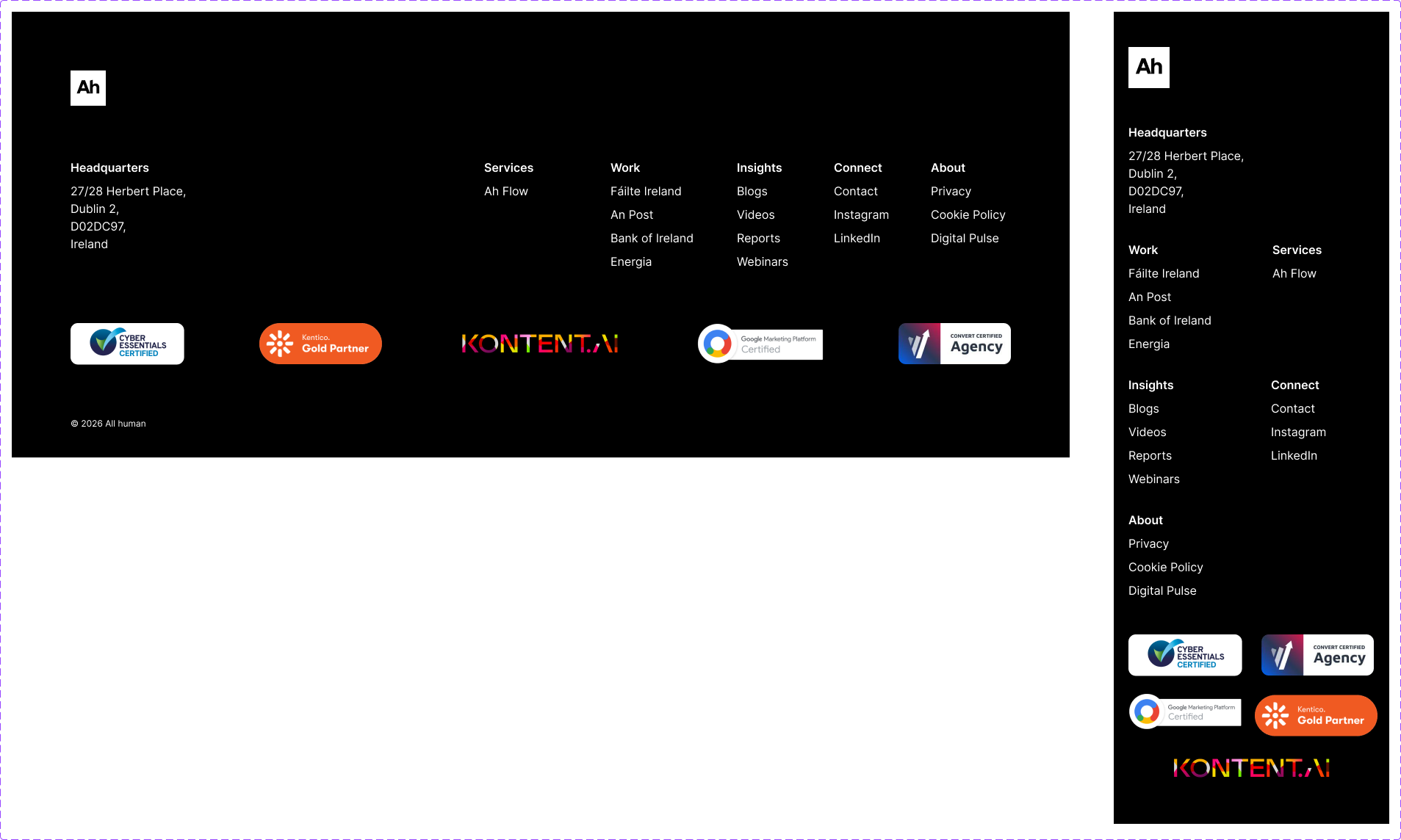 Navigation - Footer