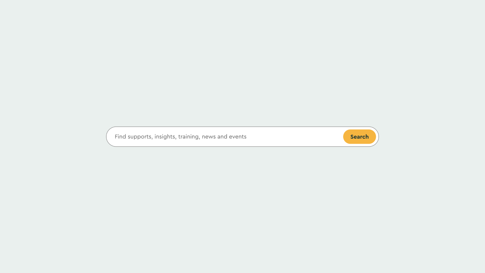 Search input
