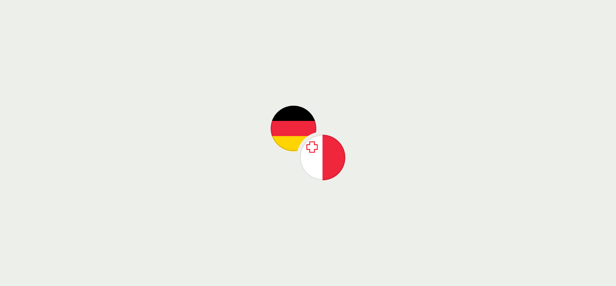 Double diagonal avatar with flags