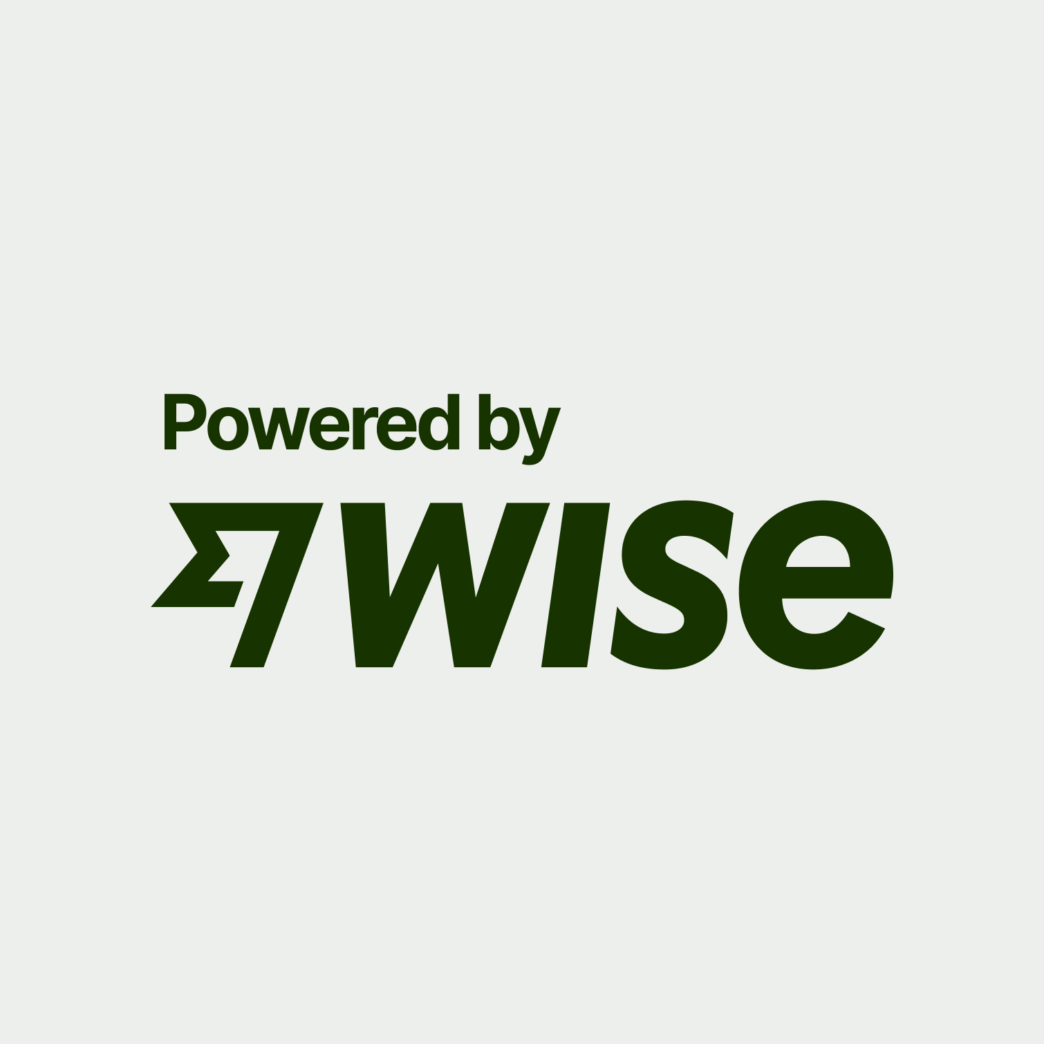 Powered by Wise