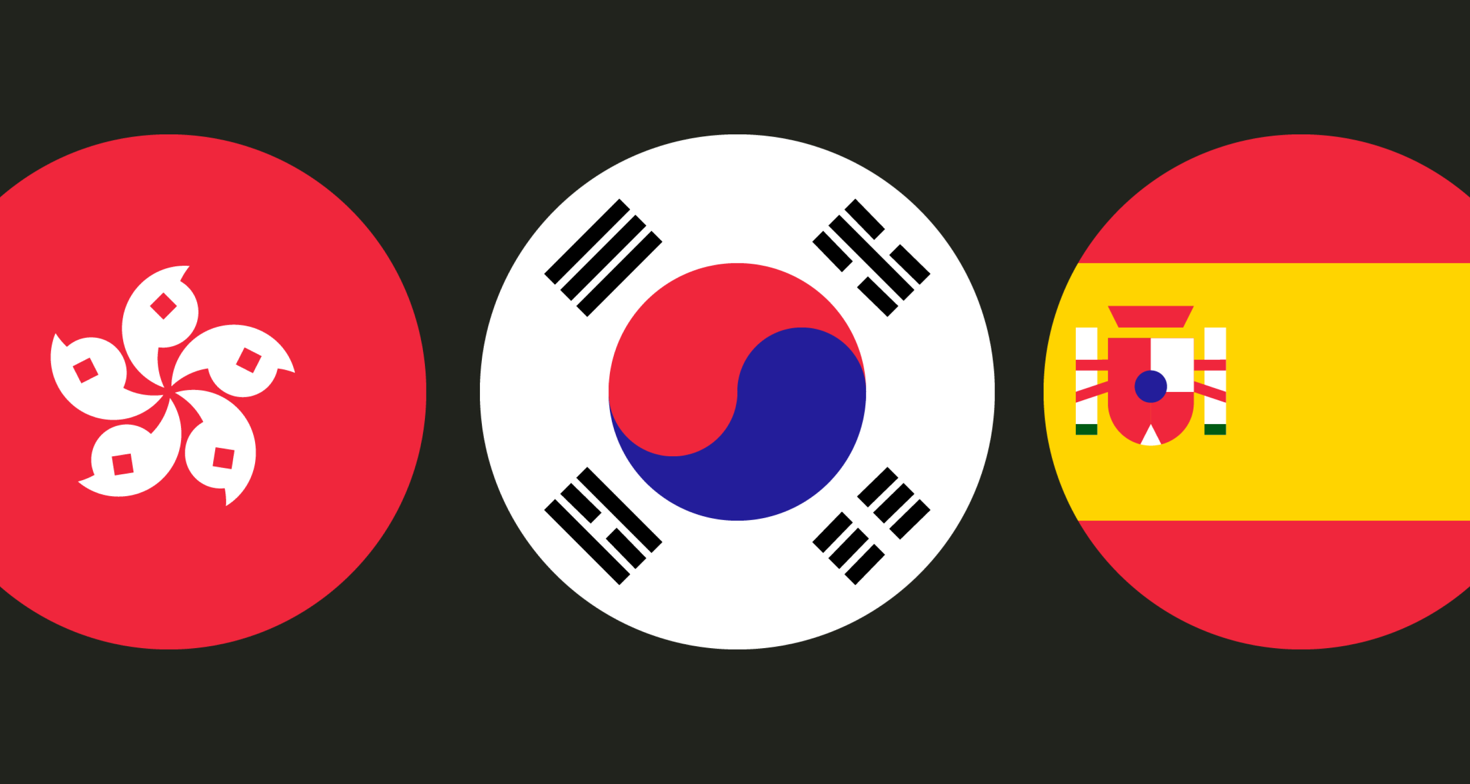 The San Marino and Zambia flags, side by side.