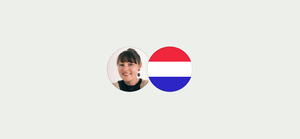 Double horizontal with image and flag
