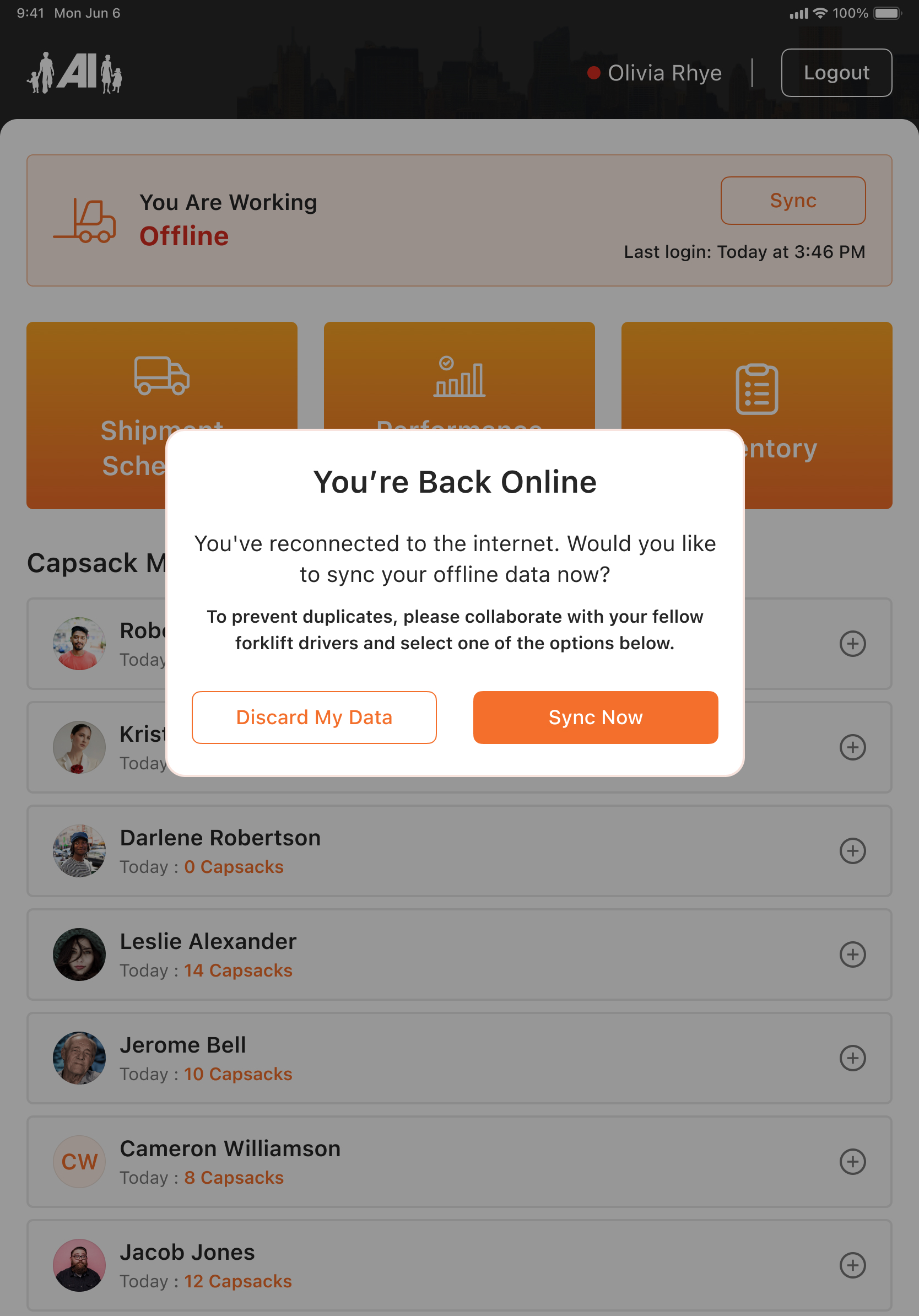Confirm Shipment Submission