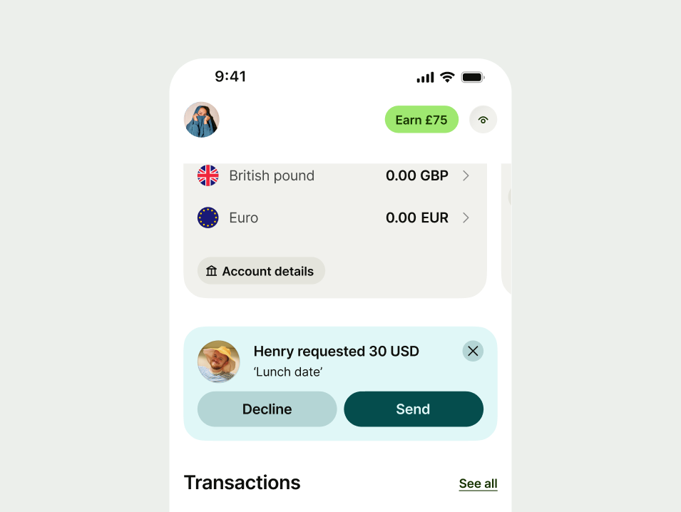 Proposition action prompt in Launchpad