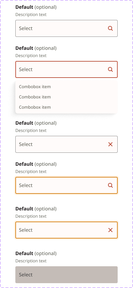 Combobox