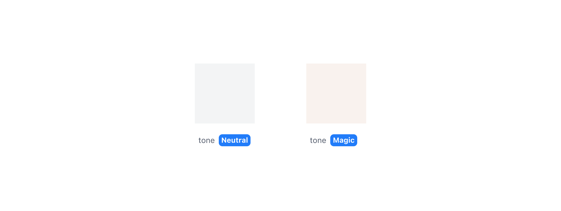 Skeleton의 Tone Property - Neutral, Magic