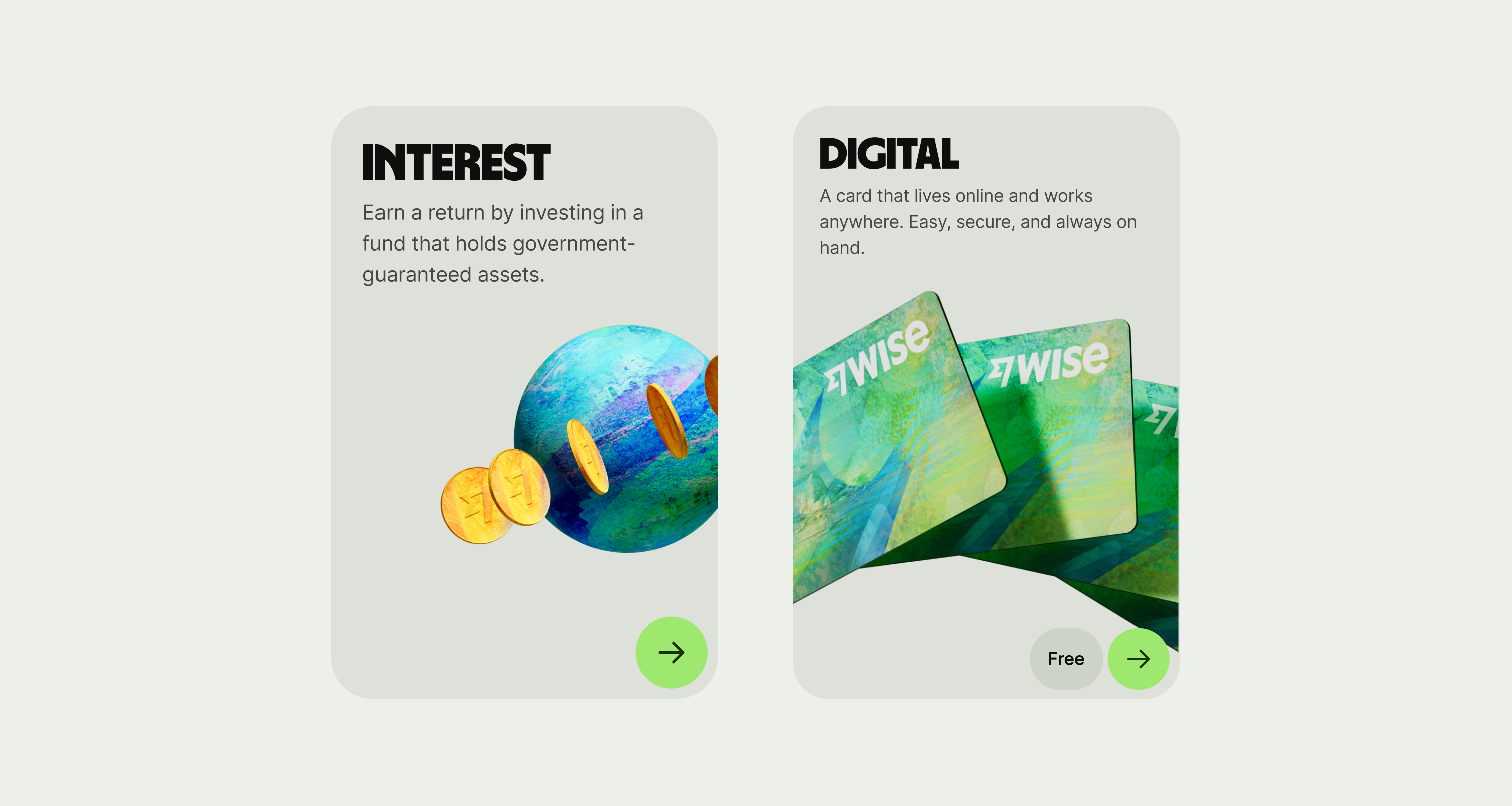 Promo card