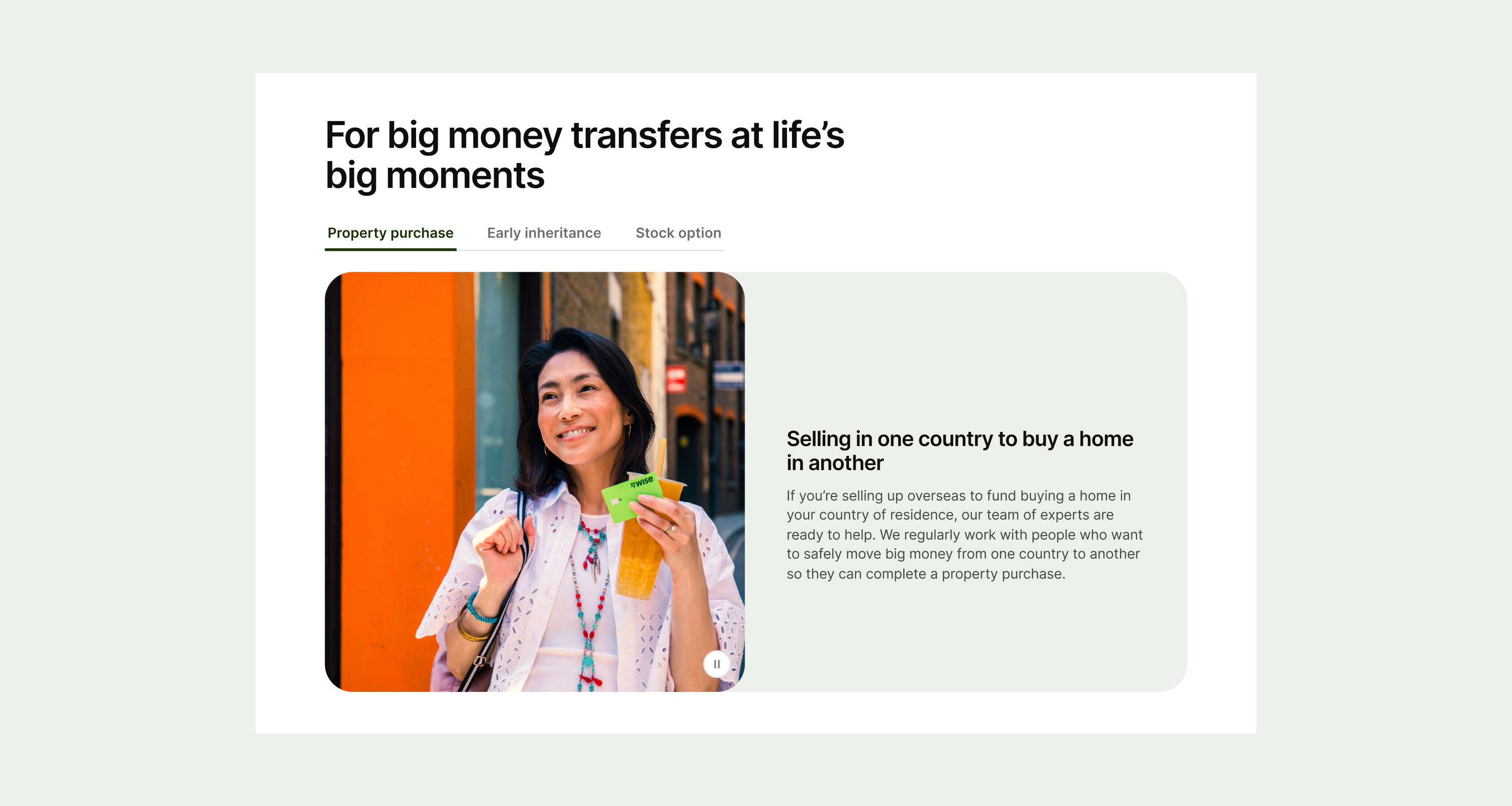 Tabs Feature pattern