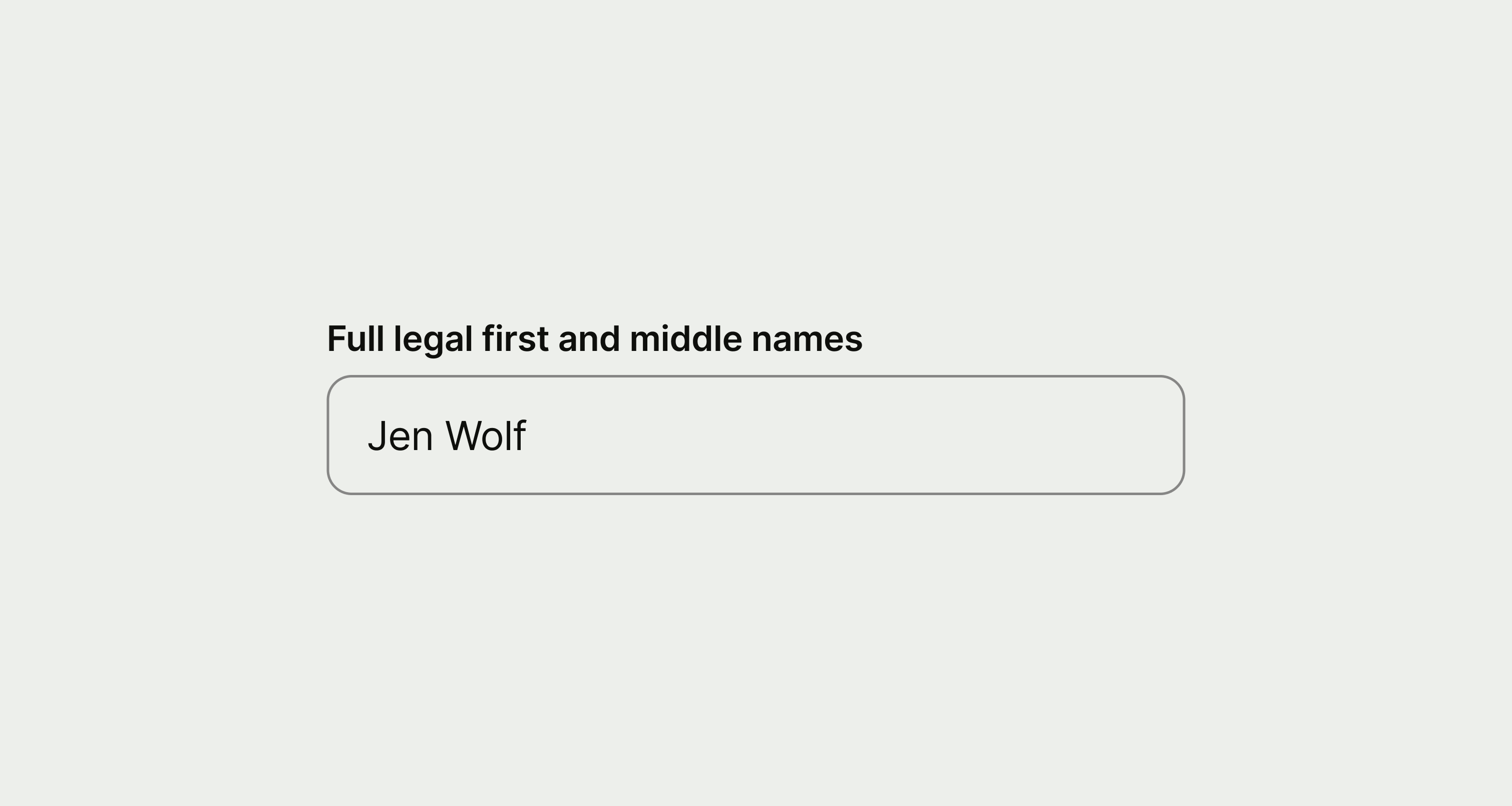 Text input