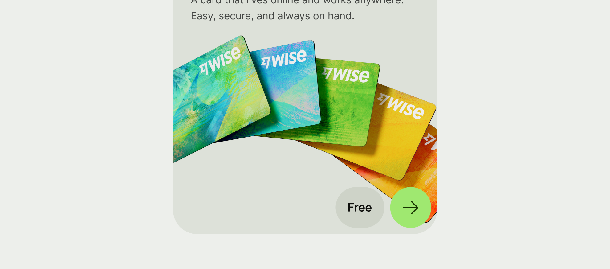 Primary icon button on promo card