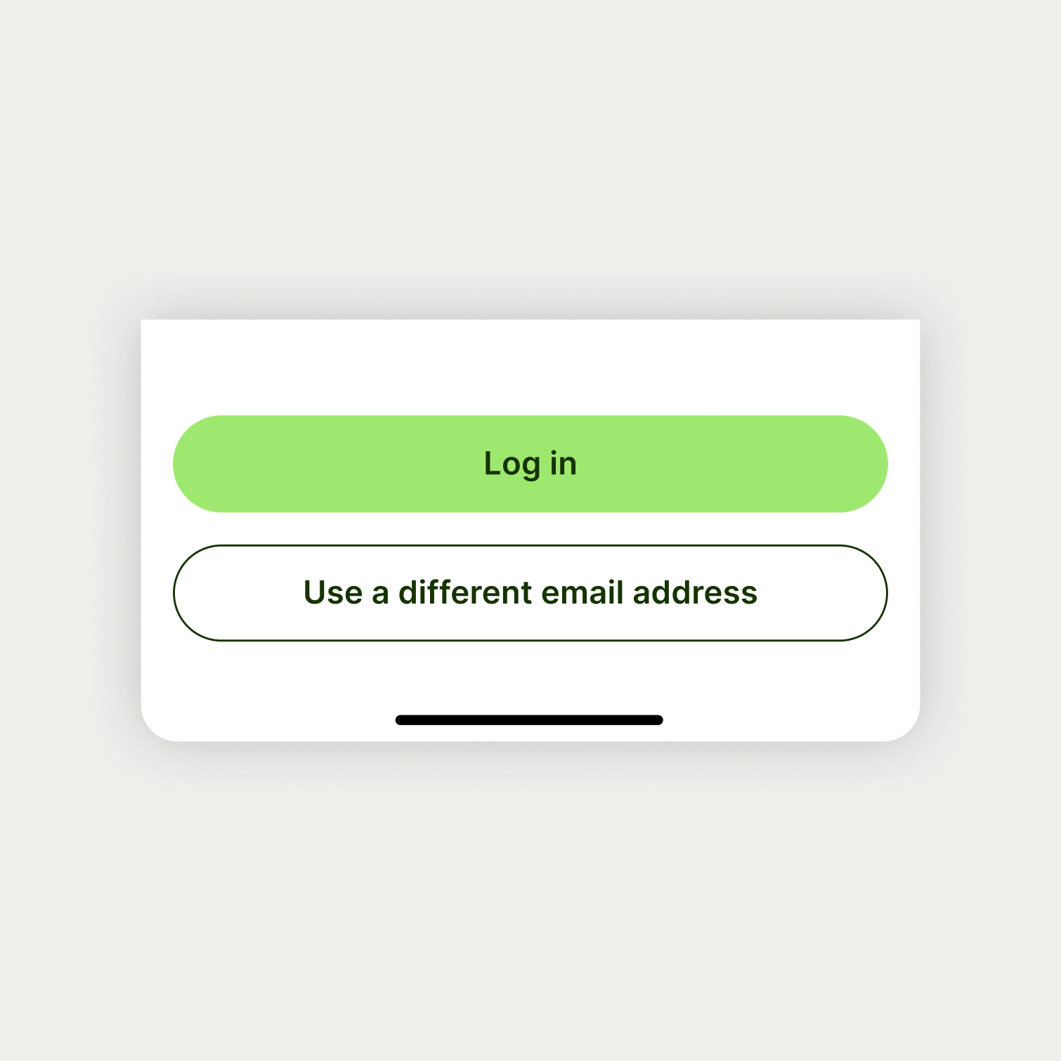 Mobile footer.