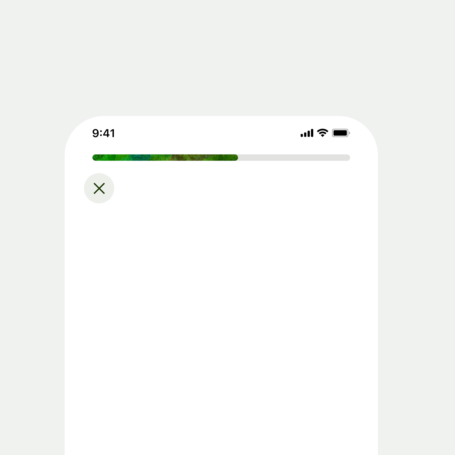 Progress bar in light mode
