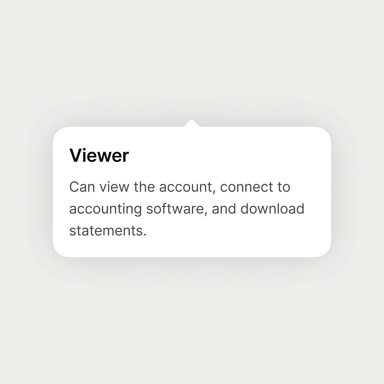 A popover with a title, as the content defines a term.