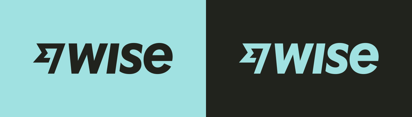 Two Wise logos in blue, side by side.