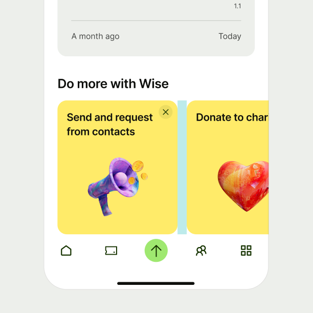 Spacing between other cards