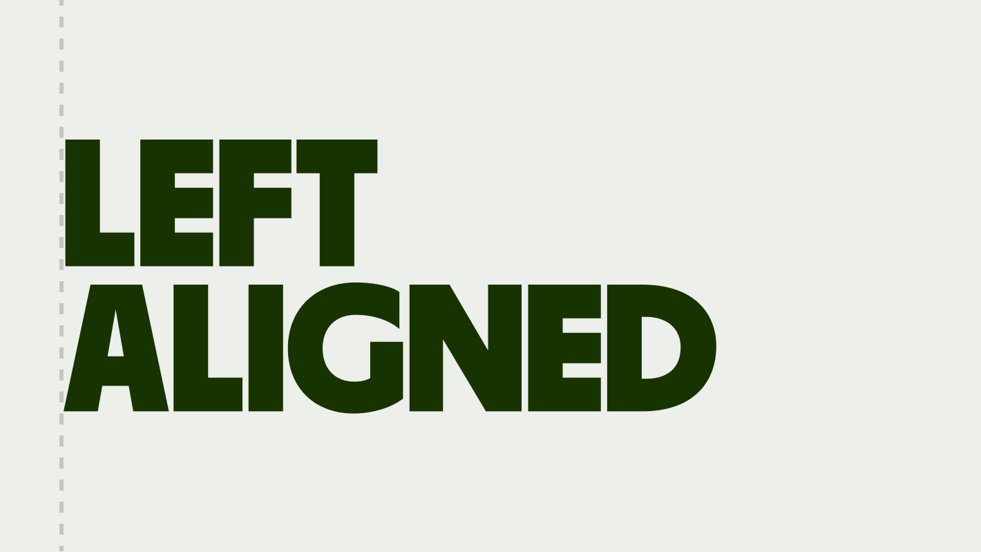 Text shown as left-aligned.