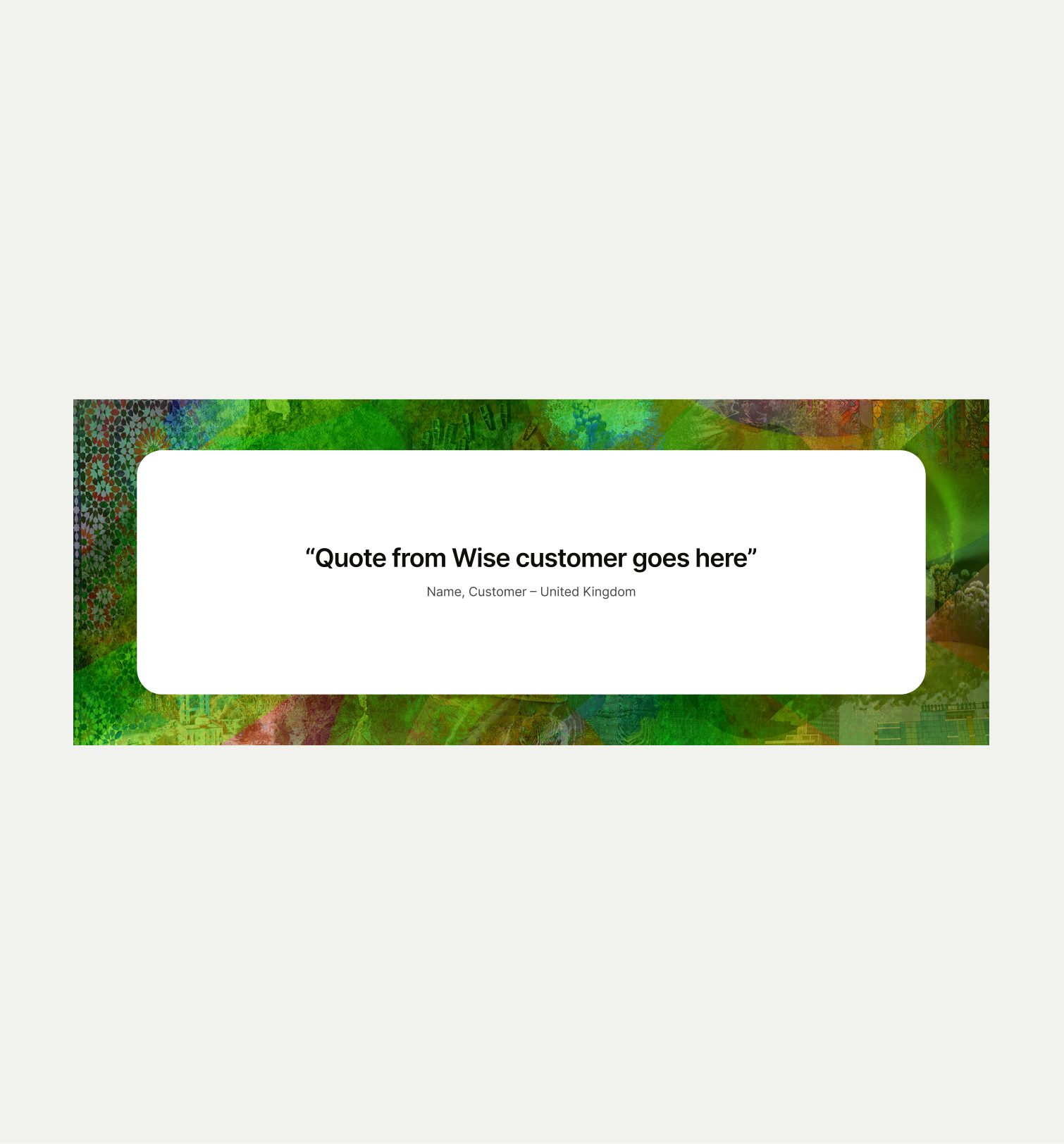 Quote Highlight pattern with correct UX