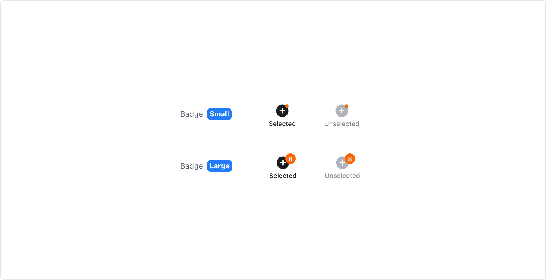 Bottom Navigation의 Badge Property - Small, Large 사이즈