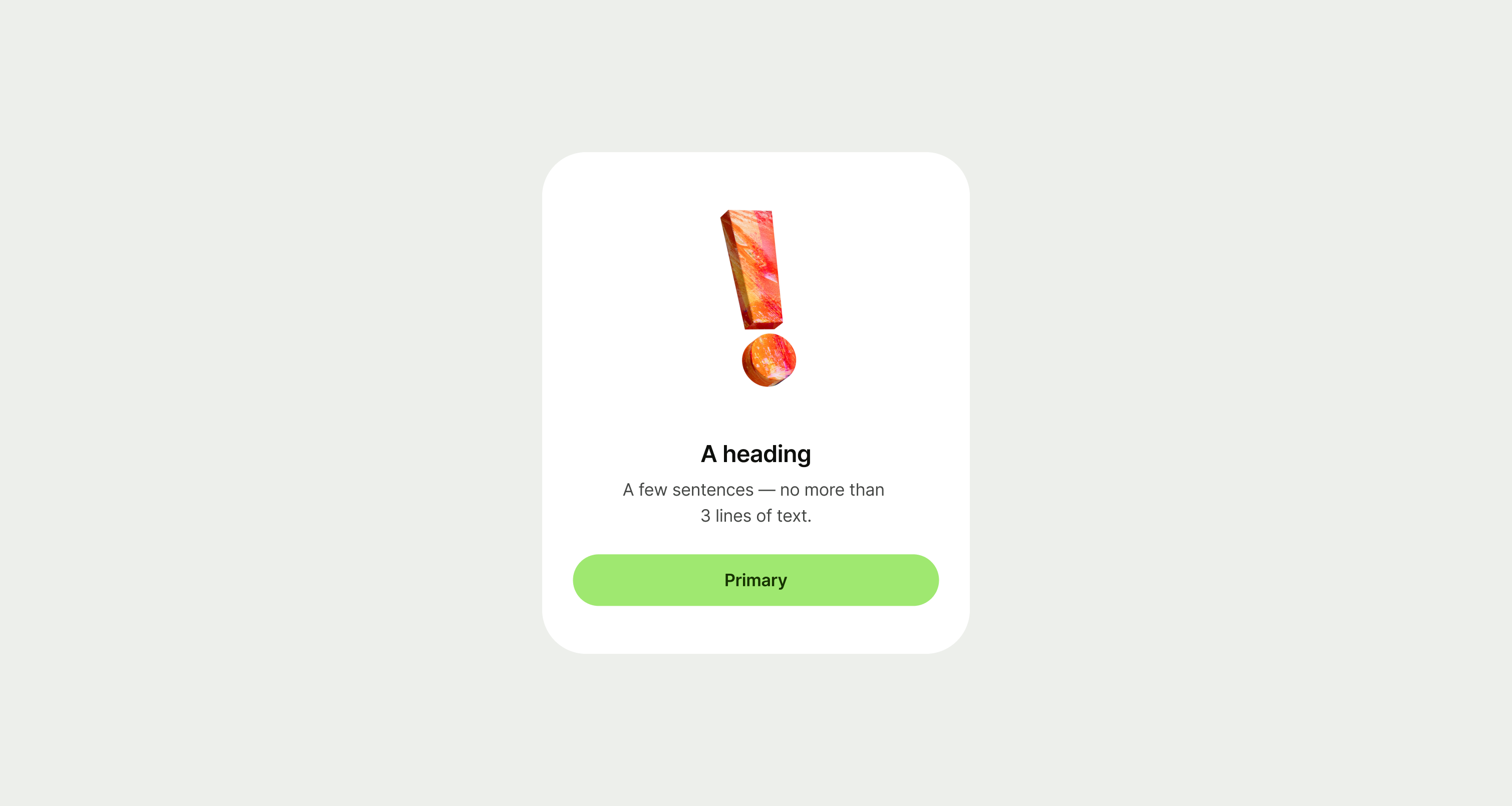 Error pattern example
