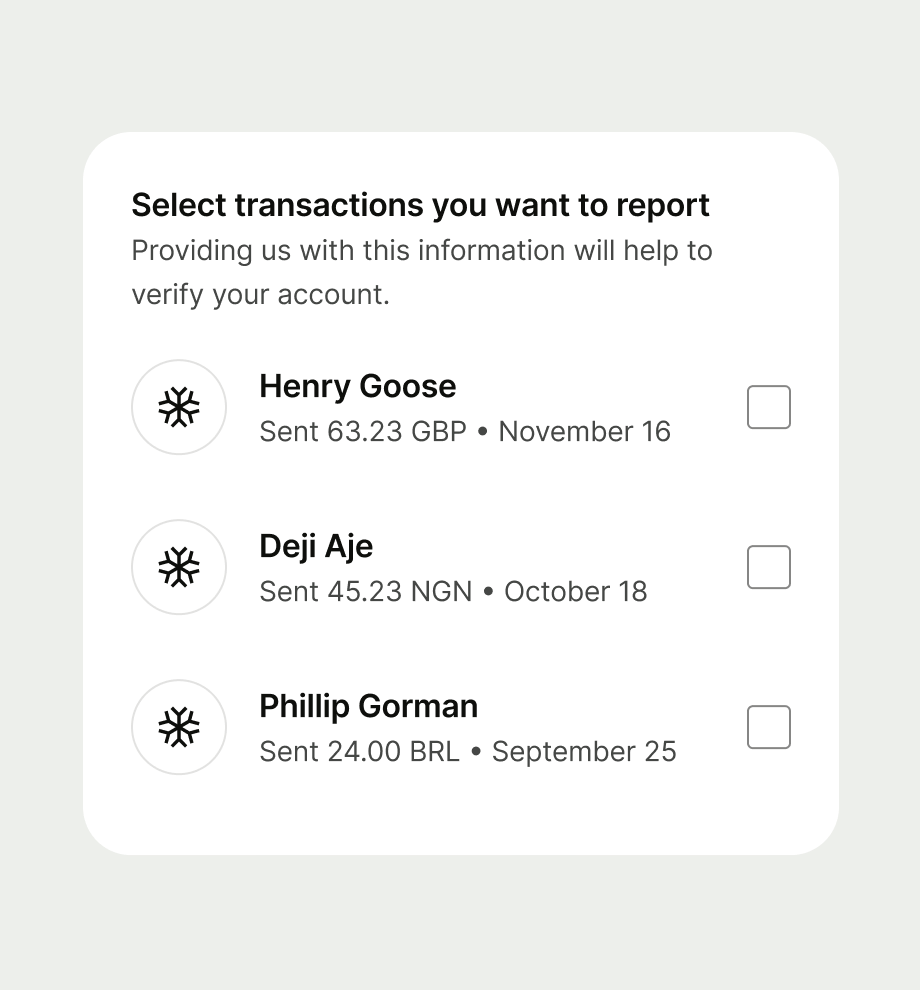 Checkbox Items in a form