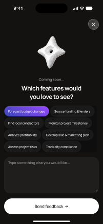 Project feedback