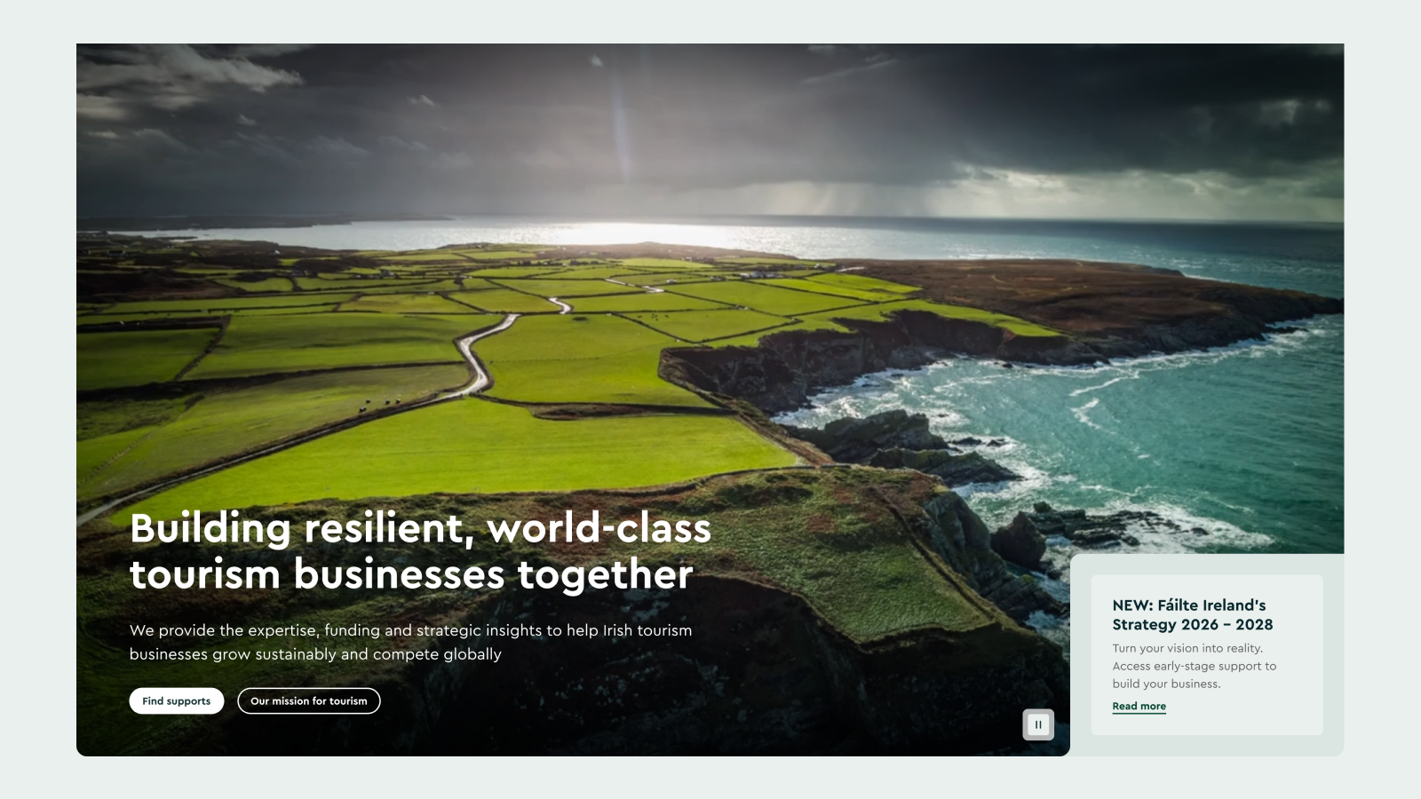 Homepage Header