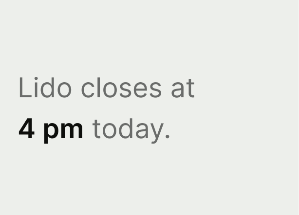 Text that has been styled with Markup to be important