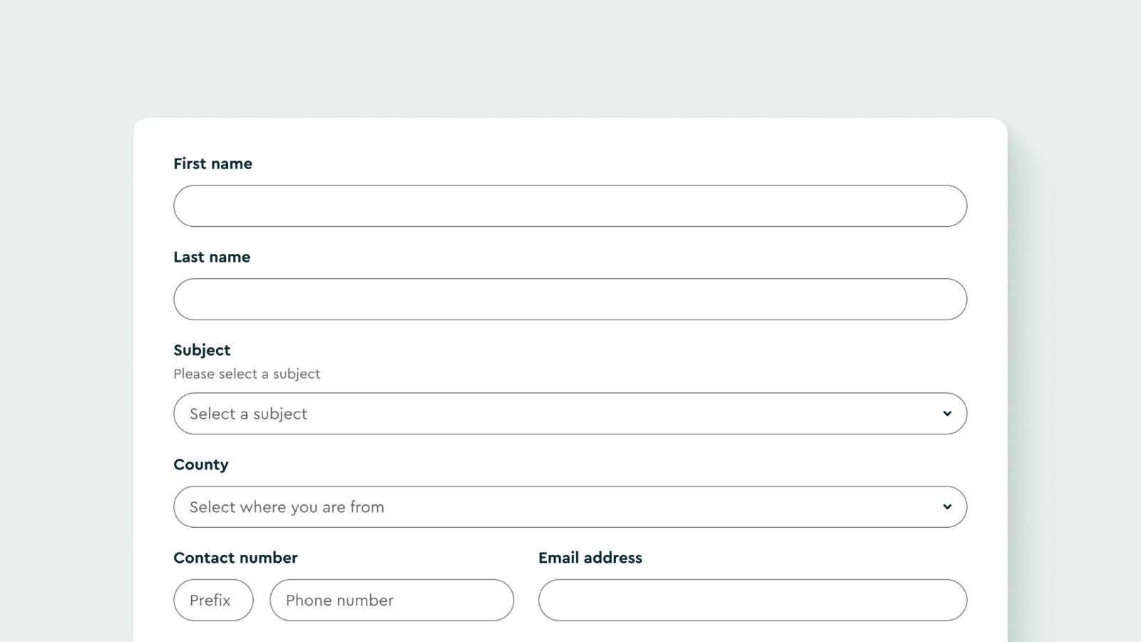 Form Contact