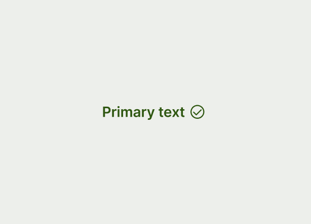 Success on text cell type example